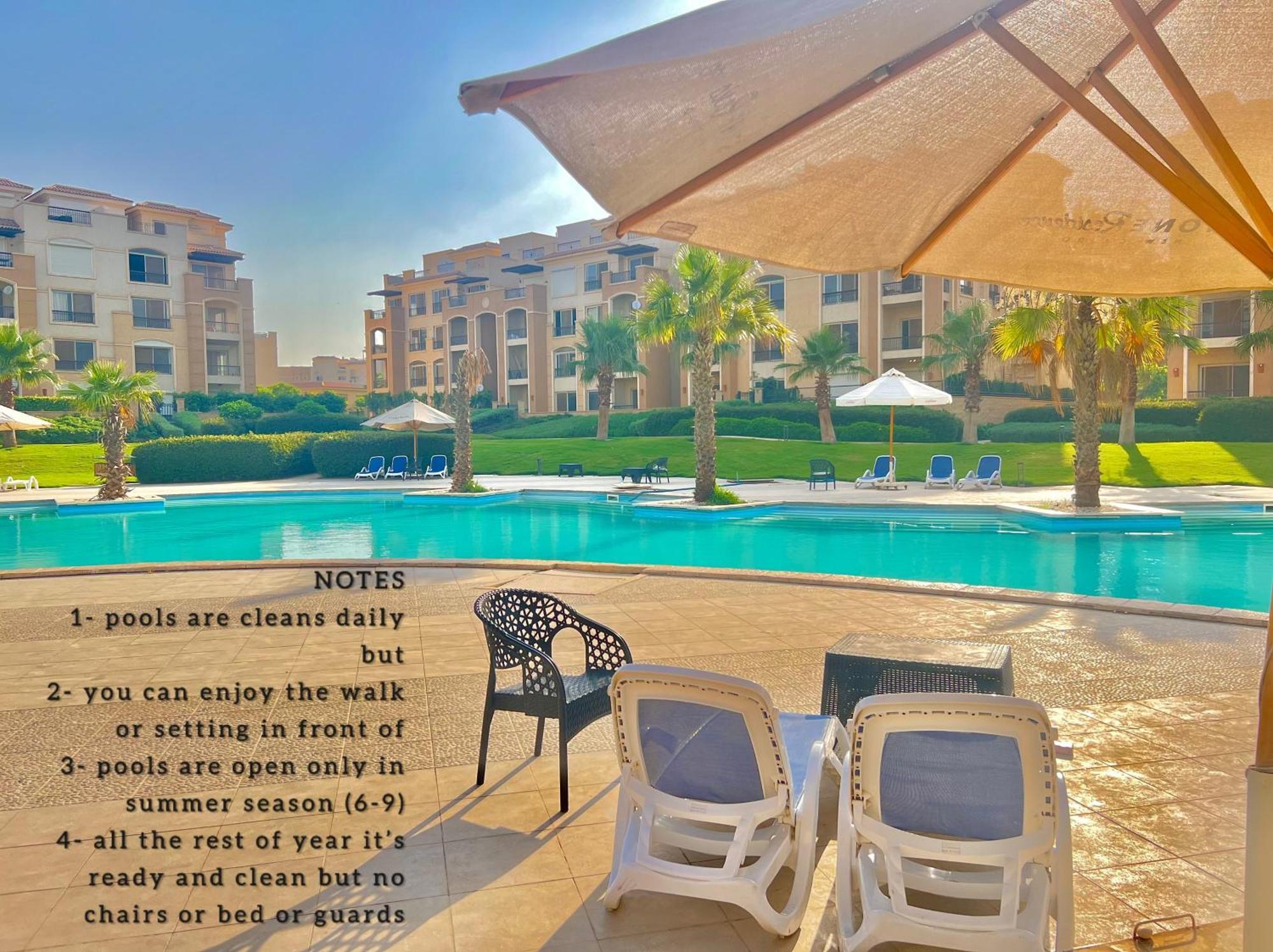 Appartement Ultra Luxury 3br With Pools ,sports ,dining In Gated Compound, Close To Sites